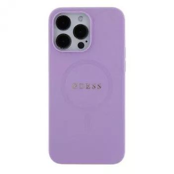 Guess GUHMP16XPSAHMCU Θήκη iPhone 16 Pro Max 6,9 inch Μωβ Saffiano με MagSafe