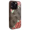 Guess GUHMP16XP4ROPEMCW Θήκη iPhone 16 Pro Max 6,9 inch Καφέ 4G Flowers Print MagSafe
