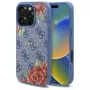 Guess GUHMP16LP4ROPEMCB Θήκη iPhone 16 Pro 6,3 inch Μπλε 4G Flowers Print MagSafe
