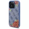 Guess GUHMP16LP4ROPEMCB Θήκη iPhone 16 Pro 6,3 inch Μπλε 4G Flowers Print MagSafe