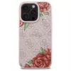 Guess GUHMP16XP4ROPEMCP iPhone 16 Pro Max 6,9 inch ροζ θήκη 4G Flowers Print MagSafe