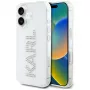KARL LAGERFELD IML Rhinestones Logo Θήκη πλάτης για Apple iPhone 16 - διαφανές