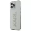 Karl Lagerfeld IML Rhinestones Logo Θήκη για iPhone 16 Pro, διαφανές