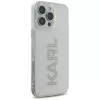 Karl Lagerfeld IML Rhinestones Logo Θήκη για iPhone 16 Pro, διαφανές