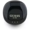 Guess Glossy Effect EggShape Printed Classic Logo TWS Ακουστικά Μαύρα