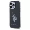 U.S. POLO ASSN. Shiny Big Logo Θήκη Πλάτης για Apple iPhone 15 Pro Max, Μαύρο, TPU