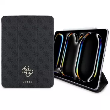 Guess GUFC11PM24PS4SGK iPad Pro 11 M4 2024 / M5 2025 Μαγνητική Θήκη Folio 4G Big Logo Μαύρο