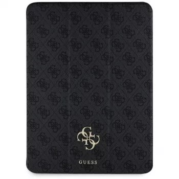 Guess GUFC13PM24PS4SGK iPad Pro 13 M4 2024 / M5 2025 Μαύρη Μαγνητική Θήκη Folio 4G Big Logo