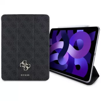 Guess GUFC11RM24PS4SGK iPad Air 11 inch (2024/2025) Μαγνητική Θήκη Folio - Μαύρο Big Logo