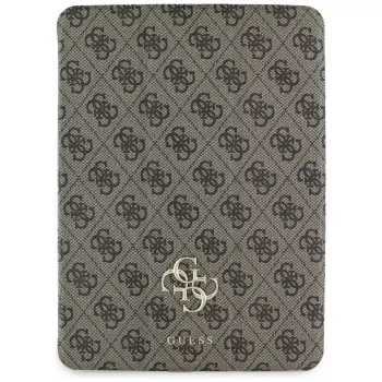 Guess GUFC11RM24PS4SGW iPad Air 11 M2 2024 / M3 2025 / M4 2026 Καφέ Μαγνητική Θήκη Folio 4G Big Logo