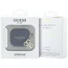 Guess Silicone 4G Charm Θήκη για AirPods 4 - Μαύρο