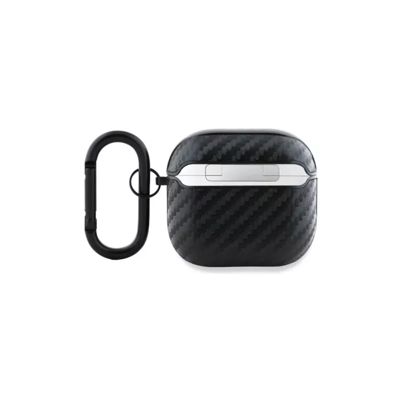 BMW BMA4CMPUCA AirPods 4 Θήκη Μαύρο PU Carbon M Collection