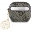 Guess 4G Strass Charm Προστατευτική Θήκη για Apple AirPods 4, Καφέ