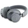Karl Lagerfeld Saffiano Elongated Bluetooth ANC Over-Ear Ακουστικά Γκρι