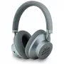 Karl Lagerfeld Grained Initials Bluetooth ANC Over-Ear Ακουστικά Γκρι