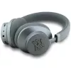 Karl Lagerfeld Grained Initials Bluetooth ANC Over-Ear Ακουστικά Γκρι