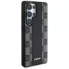 DKNY Δερμάτινη Checkered Pattern MagSafe Θήκη για Samsung Galaxy S25 Ultra Μαύρο