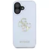 Guess Grained Big 4G Logo Small Classic Logo Θήκη για Apple iPhone 16 - Μπλε
