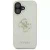 Guess Grained Big 4G Logo Small Classic Θήκη για iPhone 16 - Πράσινο