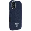 Guess Denim Triangle Logo MagSafe Θήκη για iPhone 16 Μπλε