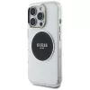 Guess IML Metal Colored Circle Classic Logo MagSafe Θήκη για iPhone 16 Pro (Μαύρο)