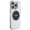 Guess IML Metal Colored Circle Classic Logo MagSafe Θήκη για iPhone 16 Pro (Μαύρο)