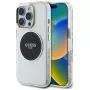 Guess IML Metal Colored Circle Classic Logo MagSafe Θήκη για iPhone 16 Pro Max (Μαύρο)