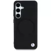 BMW Leder-Halbtextur MagSafe Θήκη για Samsung Galaxy S25 Μαύρο