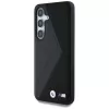 BMW Leather Oversized Stripes MagSafe Θήκη για Samsung Galaxy S25 Μαύρο