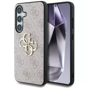 Guess Big 4G Logo Classic Logo Θήκη για Samsung Galaxy S25+ (Ροζ)