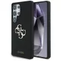 Guess Silicone Big 4G Logo Bottom Script Θήκη για Samsung Galaxy S25 Ultra - Μαύρο