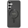 Guess Rhinestones Printed Classic Logo MagSafe Θήκη για Samsung Galaxy S25 (Μαύρο)