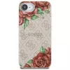 Θήκη Guess 4G Flowers Print MagSafe για iPhone 16e / 17e Ροζ