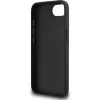 Θήκη Guess Fixed Glitter Big 4G για iPhone 16e (Μαύρο)
