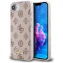 Θήκη Guess Peony Script Logo MagSafe για iPhone 16e / 17e Καφέ