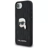 Θήκη Karl Lagerfeld Monogram Karl Head Pin για iPhone 16e / 17e, Μαύρο