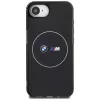 BMW IML Metal White Circle MagSafe Case για iPhone 16e / 17e Μαύρο