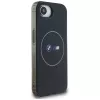 BMW IML Metal White Circle MagSafe Case για iPhone 16e / 17e Μαύρο