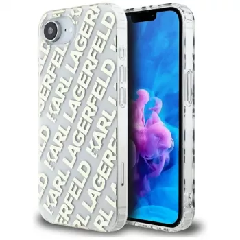 Θήκη Karl Lagerfeld IML Repeat Logo για iPhone 16e / 17e Χρυσό