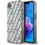 Θήκη KARL LAGERFELD IML Repeat Logo για Apple iPhone 16e / 17e - Ασημί
