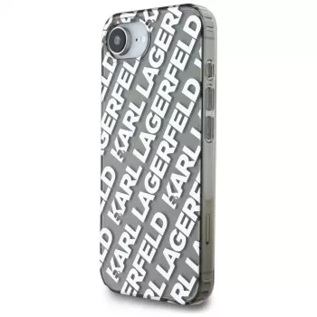 Θήκη KARL LAGERFELD IML Repeat Logo για Apple iPhone 16e / 17e - Ασημί