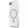 Guess IML Glitter Circle MagSafe Θήκη για iPhone 16e (Διάφανο)