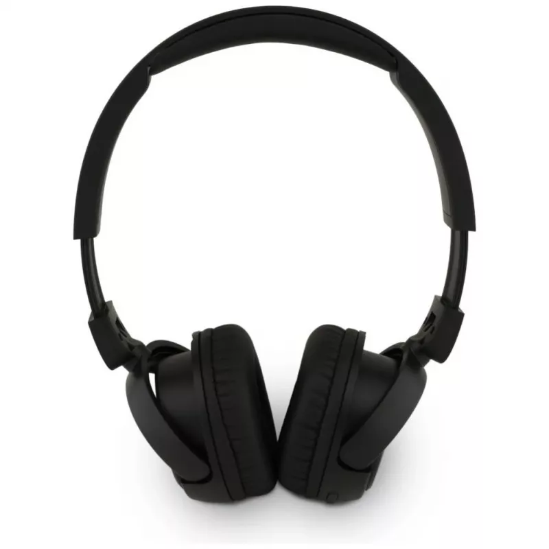 Guess Metal Logo Script Ασύρματα Bluetooth 5.3 Over-Ear Ακουστικά, Μαύρο