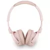 Guess Metal Logo Script Ασύρματα Bluetooth 5.3 On-Ear Ακουστικά (Ροζ)