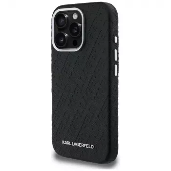 KARL LAGERFELD FW Stamped Karl MagSafe Θήκη για iPhone 16 Pro Max Μαύρο