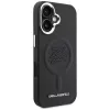 Karl Lagerfeld Initial & Metal Logo MagSafe Θήκη για Apple iPhone 16, Μαύρο