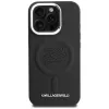Karl Lagerfeld Initial & Metal Logo MagSafe Θήκη για iPhone 16 Pro, Μαύρο