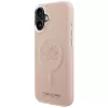 Karl Lagerfeld Initial & Metal Logo MagSafe Θήκη για iPhone 16 Plus Ροζ