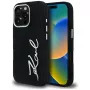 KARL LAGERFELD FW Jeans Signature Logo Θήκη για iPhone 16 Pro Max, Μαύρο