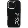 KARL LAGERFELD FW Jeans Signature Logo Θήκη για iPhone 16 Pro Max, Μαύρο